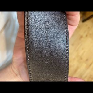 Versace snake skin belt